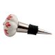 Poopy Flower Melon Ceramic Wine Stopper